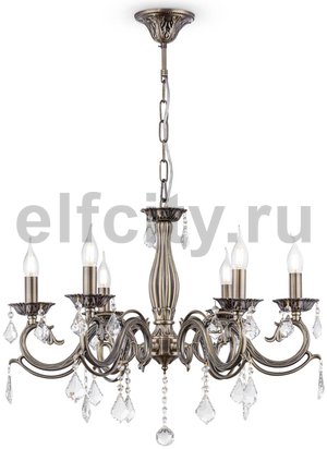 Подвесная люстра Maytoni Bronze RC245-PL-06-R