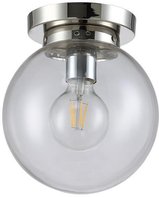 Потолочный светильник Crystal Lux Mario PL1 D200 Nickel/Transparente