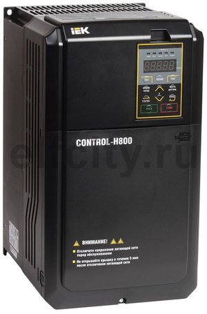 Преобразователь частоты CONTROL-H800 380В, 3Ф 7,5-11 kW IEK