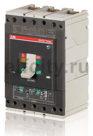 Выключатель автоматический с модулем передачи данных Modbus T5L 400 PR222DS/PD-LSI In=400 3p F F