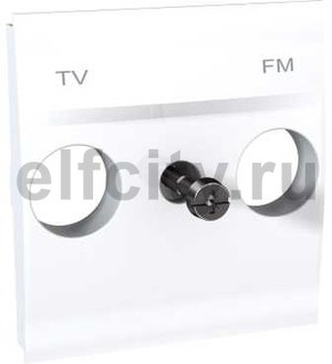 Unica Накладка TV/FM, бел.