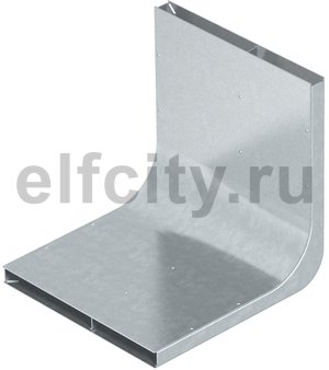 Вертикальный угол 90° кабельного канала EUK 190x28 мм (сталь)