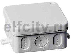 Коробка IP40 для открытой установки на 2 модуля, серия Zenit/Stylo