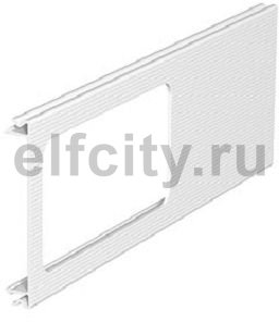 Приборная накладка для монтажа устройств 110x300 мм (ПВХ,белый)