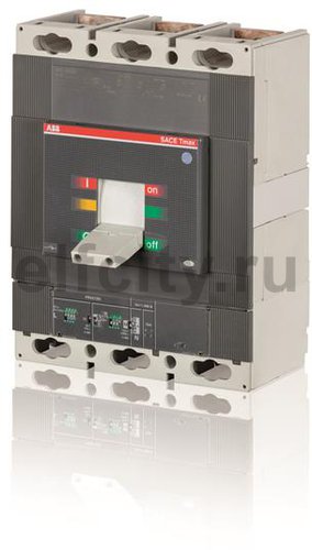 Выключатель автоматический до 1000В переменного тока T6L 630 PR221DS-I In=630 3p F F 1000VAC
