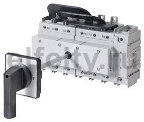 ПЕРЕКЛЮЧАТЕЛЬ 3-ПОЛЮСА IU=250, P/AC-23A AT 400V=132KW FRONT MOUNTING FOUR-HOLE MOUNTING KNOB BLACK, NOT LOCKABLE