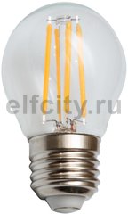 Лампа светодиодная Kink Light E27 6W 2700K прозрачная 098456,21
