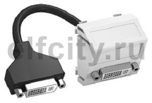 Мультимедийная рамка DVI Modul45 (серебристый)