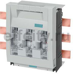 РАЗЪЕДИНИТЕЛЬ-ПРЕДОХРАНИТЕЛЬ I=160A, U=690V, 3-ПОЛЮСА С АДАПТЕРОМ ДЛЯ 40MM СИСТ. С ЗАЖИМНЫМ ПОДКЛЮЧЕНИЕМ СНИЗУ, ДЛЯ ПРЕДОХРАНИТЕЛЕЙ РАЗМЕРА NH00