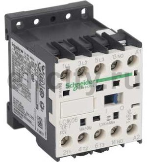 КОНТАКТОР K 3P,6 А,НО,110V 50/60 ГЦ,ЗАЖИМ ПОД ВИНТ