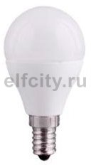 Civilight светодиодная лампа шар, 3 Вт, 220В, Е14, 250Lm, 2700К (теплый), мат.стекло