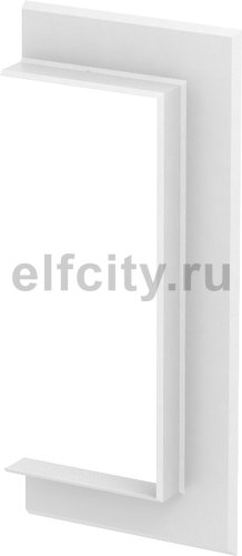 Настенная стыковая рамка кабельного канала Rapid 80 90x210 мм (ABS-пластик,белый)