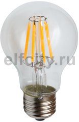 Лампа светодиодная Kink Light E27 6W 2700K прозрачная 098675