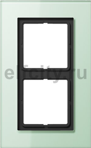 Рамка для серии LS-Plus 2-кратная; стекло