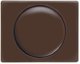 Центральная панель с регулирующей кнопкой для поворотного диммера, Arsys, цвет: коричневый, глянцевый