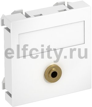 Мультимедийная рамка Audio-Klinke Modul45 (белый)