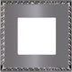 FD01211GR Рамка на 1 пост, гор/верт. цвет graphite