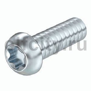 Болт с полукруглой головкой M6x20mm