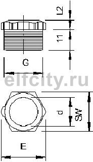 Заглушка PG9