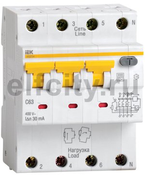АВДТ 34 C40 100мА - Автоматический Выключатель Дифф. тока