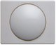 Центральная панель с регулирующей кнопкой для поворотного диммера, Arsys, цвет: полярная белизна, глянцевый