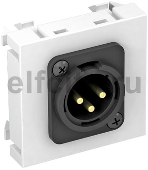 Мультимедийная рамка XLR Modul45 (белый)