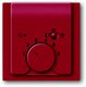 Плата центральная (накладка) для механизма терморегулятора (термостата) 1095 U, 1096 U, серия impuls, цвет бордо/ежевика