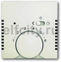 Плата центральная (накладка) для терморегулятора 1095 U/UF-507, 1096 U, серия Basic 55, цвет chalet-white