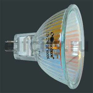 Donolux Лампа галогенная MR 16 с дихроичным отражателем 51mm 50w 60^ 12v, GU5,3 2800K, 3000h